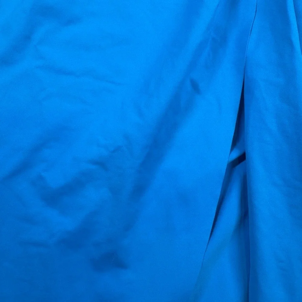 SKIMS Recycled Swim Sarong Skirt Turquoise Blue Twist Front XL Beach Resortwear